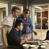 Crazy Ex-Girlfriend -- "Josh and I Work On A Case!" -- Image Number: CEG112a_0314.jpg -- Pictured (L-R): Vincent Rodriguez III as Josh, Pete Gardner as Darryl, Donna Lynne Champlin as Paula and Rachel Bloom as Rebecca -- Photo: Scott Everett White/The CW -- ÃÂ© 2016 The CW Network, LLC. All rights reserved.