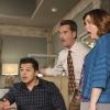 Crazy Ex-Girlfriend -- "Josh and I Work On A Case!" -- Image Number: CEG112a_0409.jpg -- Pictured (L-R): Vincent Rodriguez III as Josh, Pete Gardner as Darryl and Donna Lynne Champlin as Paula -- Photo: Scott Everett White/The CW -- ÃÂ© 2016 The CW Network, LLC. All rights reserved.