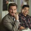 Crazy Ex-Girlfriend -- "Josh and I Go To Los Angeles!" -- Image Number: CEG113a_0183.jpg -- Pictured (L-R): Pete Gardner as Darryl and Vincent Rodriguez III as Josh -- Photo: Scott Everett White/The CW -- ÃÂ© 2016 The CW Network, LLC. All rights reserved.