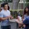 Crazy Ex-Girlfriend -- "When Will Josh Notice How Cool I Am?" --  Image Number: CEG202b_0186.jpg -- Pictured (L-R): Vincent Rodriguez III as Josh, Vella Lovell as Heather and Santino Fontana as Greg -- Photo: Scott Everett White/The CW -- ÃÂ©2016 The CW Network, LLC. All Rights Reserved.