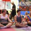 Crazy Ex Girlfriend -- "Why is Josh\'s Ex-Girlfriend Eating Carbs?" -- Image Number: CEG205a_0242b.jpg -- Pictured (L-R): David Hull as White Josh (Center) and Pete Gardner as Darryl -- Photo: Robert Voets/The CW --  ÃÂ©2016 The CW Network, LLC  All Rights Reserved.