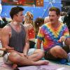 Crazy Ex Girlfriend -- "Why is Josh\'s Ex-Girlfriend Eating Carbs?" -- Image Number: CEG205a_0256b.jpg -- Pictured (L-R): David Hull as White Josh and Pete Gardner as Darryl -- Photo: Robert Voets/The CW --  ÃÂ©2016 The CW Network, LLC  All Rights Reserved.