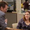 Crazy Ex Girlfriend -- "Josh is the Man of My Dreams, Right?" -- Image Number: CEG211a_0082b.jpg -- Pictured (L-R): Pete Gardner as Darryl and Donna Lynne Champlin as Paula -- Photo: Scott Everett White/The CW --  ÃÂ©2016 The CW Network, LLC  All Rights Reserved.