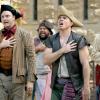 Crazy Ex-Girlfriend -- "Josh\'s Ex-Girlfriend Wants Revenge" -- Image Number: CEG301a_0317.jpg -- Pictured (L-R): Michael McMillian as Tim, David Hull as White Josh and Erick Lopez as Hector -- Photo: Tyler Golden/The CW --  ÃÂ© 2017 The CW Network, LLC. All Rights Reserved.
