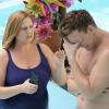 Crazy Ex-Girlfriend -- "I Never Want to See Josh Again" -- Image Number: CEG305a_0279.jpg -- Pictured (L-R): Bayne Gibby as Cornelia and Scott Michael Foster as Nathaniel -- Photo: Tyler Golden/The CW -- ÃÂ© 2017 The CW Network, LLC. All Rights Reserved.