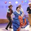 Crazy Ex-Girlfriend -- "I\'m So Happy For You" -- Image Number: CEG405b_0026.jpg -- Pictured (L-R): Michael McMillian as Tim, Rachel Bloom as Rebecca, David Hull as White Josh and Pete Gardner as Darryl -- Photo: Eddy Chen/The CW -- ÃÂ© 2018 The CW Network, LLC. All Rights Reserved.