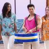 Crazy Ex-Girlfriend -- "I See You" -- Image Number: CEG406b_0728.jpg -- Pictured (L-R): Vella Lovell as Heather, Vincent Rodriguez III as Josh and Donna Lynne Champlin as Paula -- Photo: Greg Gayne/The CW -- ÃÂ© 2018 The CW Network, LLC. All Rights Reserved.