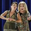Crazy Ex-Girlfriend -- "I Will Help You" -- Image Number: CEG407b_0178.jpg -- Pictured (L-R): Tovah Feldshuh as Naomi and Elayne Boosler -- Photo: Tyler Golden/The CW -- ÃÂ© 2018 The CW Network, LLC. All Rights Reserved.