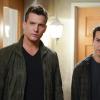 Crazy Ex-Girlfriend -- "I Need Some Balance" -- Image Number: CEG409a_0263.jpg -- Pictured (L-R): Scott Michael Foster as Nathaniel and Skylar Astin as Greg -- Photo: Robert Voets/The CW -- ÃÂ© 2018 The CW Network, LLC. All Rights Reserved.
