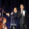 Crazy Ex-Girlfriend -- "I Can Work With You" -- Image Number: CEG410b_0775.jpg -- Pictured (L-R): Vincent Rodriguez III as Josh and Scott Michael Foster as Nathaniel -- Photo: Erica Parise/The CW -- ÃÂ© 2019 The CW Network, LLC. All Rights Reserved.