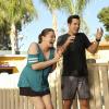 Crazy Ex-Girlfriend -- "I Need A Break" -- Image Number: CEG412b_0383.jpg -- Pictured (L-R): Rachel Bloom as Rebecca and Skylar Astin as Greg -- Photo: Erica Parise/The CW -- ÃÂ© 2019 The CW Network, LLC. All Rights Reserved.