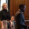 DOUBT stars Katherine Heigl as Sadie Ellis, a brilliant attorney at a boutique firm who starts to fall for her charismatic client, Billy Brennan (Steven Pasquale, center), an altruistic pediatric surgeon recently accused of murdering his girlfriend 24 years ago. Sadie is hiding her growing feelings from everyone, including her close friend and colleague Albert Cobb (DulÃÂ© Hill).  DOUBT will air during the 2016-2017 season on the CBS Television Network.  Photo:  JoJo Whilden/CBS ÃÂ© 2016 CBS Broadcasting Inc. ALL RIGHTS RESERVED.