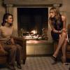Dynasty -- "Spit It Out " -- Image Number: DYN102a_0315.jpg -- Pictured (L-R): Nathalie Kelley as Cristal, Elizabeth Gillies as Fallon and James Mackay as Steven -- Photo: Mark Hill/The CW -- ÃÂ© 2017 The CW Network, LLC. All Rights Reserved.