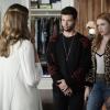 Dynasty -- "Filthy Games"-- Image Number: DYN212a_0200b.jpg -- Pictured: Nicole Steinwedell as Lady Monk, Rafael De La Fuente as Sammy Jo and Maddison Brown as Kirby -- Photo: Jace Downs/The CW -- ÃÂ© 2019 The CW Network, LLC. All Rights Reserved