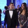 Dynasty -- "Guilt Trip To Alaska" -- Image Number: DYN301a_0133.jpg -- Pictured (L-R): Grant Show as Blake and Daniella Alonso as Cristal -- Photo: Quantrell Colbert/The CW -- © 2019 The CW Network, LLC. All Rights Reserved