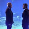 Dynasty -- "Guilt Trip To Alaska" -- Image Number: DYN301a_0316b.jpg -- Pictured (L-R): Alan Dale as Anders and Grant Show a Blake -- Photo: Quantrell Colbert/The CW -- © 2019 The CW Network, LLC. All Rights Reserved