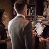 "The Five Orange Pipz" -- When Holmes and Watson join forces on a double homicide, Sherlock\'s new apprentice, Kitty, threatens the investigation when she allows her jealousy of Sherlock and Joan\'s work rapport to override her better judgment, on ELEMENTARY, Thursday, November 6th, 2014 (10:00-11:00 PM, ET/PT), on the CBS Television Network. Pictured (L-R)  Lucy Liu as Joan Watson, Jonny Lee Miller as Sherlock Holmes and Ophelia Lovibond as Kitty Winter Photo:  Jeff Neumann/CBS ÃÂ©2014 CBS Broadcasting, Inc. All Rights Reserved