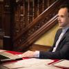 "Just a Regular Irregular" -- Sherlock (Jonny Lee Miller) helps a math genius from his network of "Irregulars" experts after he stumbles upon a body while participating in a math puzzle competition. Meanwhile, Joan attempts to extend an olive branch to Kitty after she learns about the woman\'s past, on ELEMENTARY, Thursday, November 13, 2014 (10:00-11:00 PM, ET/PT), on the CBS Television Network. NFL legend Phil Simms guest stars as himself, a friend of Sherlock\'s  who has a surprising, little-known talent. Photo: Jeff Neumann/CBS ÃÂ©2014 CBS Broadcasting, Inc. All Rights Reserved