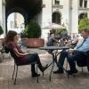 "Rip Off" -- Sherlock and Kitty investigate the murder of a small postal store owner whose death is connected to the illegal diamond trade. Also, Captain Gregson puts his career in jeopardy when he hits a fellow NYPD officer, on ELEMENTARY, Thursday, Nov. 27 (10:00-11:00 PM, ET/PT), on the CBS Television Network. Pictured Ophelia Lovibond as Kitty Winter  and Aidan Quinn  as Captain Tommy Gregson  Photo: Best Possible Screen Grab/CBS ÃÂ©2014 CBS Broadcasting, Inc. All Rights Reserved