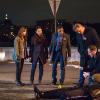 "End of Watch" -- Holmes and Watson join forces with the NYPD after a police officer is murdered. Also, Sherlock searches for the creator of a "recovery blog" who is posting personal statements he has made in sobriety meetings, on ELEMENTARY, Thursday, Dec. 18 (10:00-11:00 PM, ET/PT), on the CBS Television Network. Pictured (L-R)  Ophelia Lovibond as Kitty Winter, Lucy Liu as Joan Watson  Jon Michael Hill  as Detective Marcus Bell, Aidan Quinn as Captain Tommy Gregson and Jonny Lee Miller  as Sherlock Holmes  Photo: Jeff Neumann/CBS ÃÂ©2014 CBS Broadcasting, Inc. All Rights Reserved