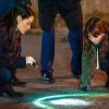 "End of Watch" -- Holmes and Watson join forces with the NYPD after a police officer is murdered. Also, Sherlock searches for the creator of a "recovery blog" who is posting personal statements he has made in sobriety meetings, on ELEMENTARY, Thursday, Dec. 18 (10:00-11:00 PM, ET/PT), on the CBS Television Network. Pictured (L-R)   Lucy Liu as Joan Watson  as Ophelia Lovibond as Kitty Winter  Photo: Jeff Neumann/CBS ÃÂ©2014 CBS Broadcasting, Inc. All Rights Reserved