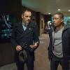 "The Female of the Species" -- An unexpected event brings Watson into contact again with Elana March, the crime boss she brought to justice. Also, with Watson distracted, Holmes enlists Detective Bell to join him in a temporary partnership to solve a theft at a local zoo, on ELEMENTARY, Thursday, Feb. 12 (10:00-11:00 PM, ET/PT), on the CBS Television Network. Pictured (L-R)  Jonny Lee Miller as Sherlock Holmes and Jon Michael Hill      as Detective Marcus Bell Photo: David M. Russell/CBS ÃÂ©2015 CBS Broadcasting Inc. All Rights Reserved.