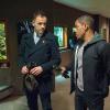 "The Female of the Species" -- An unexpected event brings Watson into contact again with Elana March, the crime boss she brought to justice. Also, with Watson distracted, Holmes enlists Detective Bell to join him in a temporary partnership to solve a theft at a local zoo, on ELEMENTARY, Thursday, Feb. 12 (10:00-11:00 PM, ET/PT), on the CBS Television Network. Pictured (L-R)  Jonny Lee Miller as Sherlock Holmes and Jon Michael Hill      as Detective Marcus Bell Photo: David M. Russell/CBS ÃÂ©2015 CBS Broadcasting Inc. All Rights Reserved.