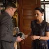 "The View From Olympus" -- When a driver for a ride sharing company is intentionally run over by a city cab, Holmes and Watson wonder if it\'s a case of professional jealousy. Meanwhile, a casual romance Holmes has with one of his longtime "Irregular" consultants (Anastasia Griffith) becomes complicated when the woman makes a shocking request, on ELEMENTARY, Thursday, April 2 (10:00-11:00 PM, ET/PT), on the CBS Television Network. Pictured (L-R) Jonny Lee Miller  as Sherlock Holmes and  Lucy Liu as Joan Watson  Photo: Jeff Neumann/CBS ÃÂ©2015 CBS Broadcasting Inc. All Rights Reserved.