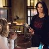 "The View From Olympus" -- When a driver for a ride sharing company is intentionally run over by a city cab, Holmes and Watson wonder if it\'s a case of professional jealousy. Meanwhile, a casual romance Holmes has with one of his longtime "Irregular" consultants (Anastasia Griffith) becomes complicated when the woman makes a shocking request, on ELEMENTARY, Thursday, April 2 (10:00-11:00 PM, ET/PT), on the CBS Television Network. Pictured (L-R) Anastasia Griffith as Agatha Spurrell and Lucy Liu as Joan Watson  Photo: Jeff Neumann/CBS ÃÂ©2015 CBS Broadcasting Inc. All Rights Reserved.