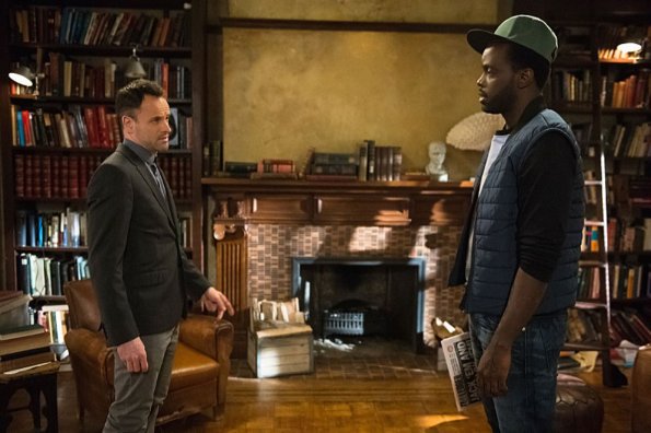 "Under My Skin" -- When two New York City paramedics are killed during a kidnapping, Holmes (Jonny Lee Miller) and Watson join the manhunt to find the murderer and the woman he abducted. Also, Holmes learns important information about his recovery sponsor, Alfredo (Ato Essandoh), that strains their relationship, on ELEMENTARY, Thursday, April 23 (10:00-11:00 PM, ET/PT), on the CBS Television Network. Photo:  Jeff Neumann ÃÂ©2015 CBS Broadcasting, Inc. All Rights Reserved