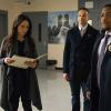 "The Best Way Out Is Always Through" -- When a judge is murdered, Holmes and Watson become involved in the interstate search to find the prime suspect, an escaped convict from a privatized prison. Also, when Holmes applies his deductive reasoning to Detective Bell\'s new relationship, the romance hits a rough patch, on ELEMENTARY, Thursday, April 30 (10:00-11:00 PM, ET/PT), on the CBS Television Network. Pictured (L-R) Lucy Liu as Joan Watson, Jonny Lee Miller      as Sherlock Holmes and Jon Michael Hill as Detective Marcus Bell Photo:  Jeff Neumann ÃÂ©2015 CBS Broadcasting, Inc. All Rights Reserved