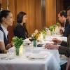 "Murder Ex Machina" -- Holmes and Watson search for a computer hacker responsible for three murders, including the death of a Russian billionaire who was visiting New York City. Also, Joan is surprised to receive a solo dinner invitation from Sherlock\'s father, on ELEMENTARY, Thursday, Jan. 21 (10:00-11:00 PM, ET/PT) on the CBS Television Network.  Pictured  Lucy Liu as Joan Watson  and John Noble as   Mr. Morland Holmes  Photo:  Michael Parmelee/CBS ÃÂ© 2015 CBS Broadcasting Inc. All Rights Reserved.