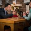 "Murder Ex Machina" -- Holmes and Watson search for a computer hacker responsible for three murders, including the death of a Russian billionaire who was visiting New York City. Also, Joan is surprised to receive a solo dinner invitation from Sherlock\'s father, on ELEMENTARY, Thursday, Jan. 21 (10:00-11:00 PM, ET/PT) on the CBS Television Network.  Pictured   Jonny Lee Miller as Sherlock Holmes and Betty Gilpin as Fiona Helbron  Photo:  Michael Parmelee/CBS ÃÂ© 2015 CBS Broadcasting Inc. All Rights Reserved.