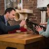 "Murder Ex Machina" -- Holmes and Watson search for a computer hacker responsible for three murders, including the death of a Russian billionaire who was visiting New York City. Also, Joan is surprised to receive a solo dinner invitation from Sherlock\'s father, on ELEMENTARY, Thursday, Jan. 21 (10:00-11:00 PM, ET/PT) on the CBS Television Network.  Pictured   Jonny Lee Miller as Sherlock Holmes and Betty Gilpin as Fiona Helbron  Photo:  Michael Parmelee/CBS ÃÂ© 2015 CBS Broadcasting Inc. All Rights Reserved.