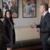 "Alma Matters" -- Holmes\' tentative reconciliation with his father suffers a setback when Holmes and Watson discover Morland has been keeping a secret that threatens all of their safety. Also, Holmes and Watson investigate two murders connected to a for-profit college and its illegal recruitment practices, on ELEMENTARY, Thursday, Jan. 28 (10:00-11:00 PM, ET/PT) on the CBS Television Network. pictured (L-R)  Jon Michael Hill as  Detective Marcus Bell , Lucy Liu  as Joan Watson, Tate Donovan as Wilson Trager  and Richard H. Blake as Josh, Lawyer Photo: Michael Parmelee/ CBS ÃÂ©2015 CBS Broadcasting Inc. All Rights Reserved.