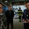 "Down Where the Dead Delight" -- Holmes and Watson must search for a killer without any physical evidence to aid them after a bomb is detonated in the New York City morgue. Also, Watson is suspicious when an NYPD detective she\'s in a grudge match with asks her to consult on a case, on ELEMENTARY, Thursday, Feb. 4 (10:00-11:00 PM, ET/PT) on the CBS Television Network.  Pictured (l-r) Lucy Liu as Joan Watson, Jonny Lee Miller  as Sherlock Holmes, Aidan Quinn as Captain Tommy Gregson Photo:  Best Possible Screen  Grab/CBS ÃÂ©2015 CBS Broadcasting, Inc. All Rights Reserved