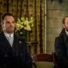"The Invisible Hand" -- When Holmes and Watson discover the perpetrator behind the attempt made on Morland\'s (John Noble) life, they find a shocking connection to themselves, on ELEMENTARY, Sunday, May 1 (10:00-11:00 PM, ET/PT) on the CBS Television Network.  Pictured  (L-R) Jonny Lee Miller as Sherlock Holmes and Tony Curran  as Joshua Vikner  Photo:  Michael Parmelee/CBS ÃÂ©2015 CBS Broadcasting, Inc. All Rights Reserved