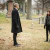 "Wrong Side of the Road" -- Holmes\' former protÃÂ©gÃÂ©, Kitty Winter (Ophelia Lovibond), returns to New York after a three-year absence to warn him that a killer is eliminating everyone involved with a case they worked on together in London, and they\'re the next targets. As Sherlock, Kitty, Joan and the NYPD join forces to find the perpetrator, Watson discovers Kitty has a life-changing secret, on the first of a two-part ELEMENTARY, Sunday, March 5 (10:00-11:00 PM, ET/PT) on the CBS Television Network. Pictured (L-R)    Sherlock Holmes as Jonny Lee Miller and Ophelia Lovibond  as Kitty WinterPhoto: JEFF NEIRA/CBS ÃÂ©2016 CBS Broadcasting, Inc. All Rights Reserved