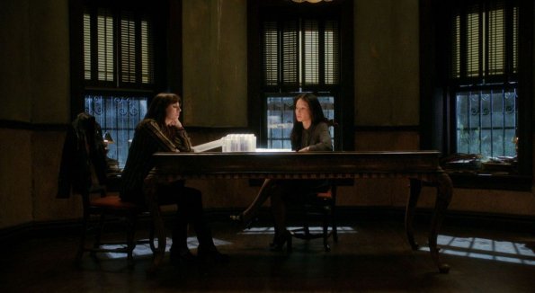 "Fidelity" -- Joan and Kitty try to prove that a string of murders, stemming from an old case Sherlock and Kitty solved in London, is connected to an international government conspiracy with the Defense Intelligence Agency at its center. Also, Sherlock and Kitty\'s relationship is strained after she shares life-changing news, on the conclusion of a two-part ELEMENTARY, Sunday, March 12 (10:00-11:00 PM, ET/PT) on the CBS Television Network. Pictured (L-R)   Ophelia Lovibond  as Kitty Winter and Joan Watson as  Lucy Liu Photo: Best Possible Screen Grab/CBS ÃÂ©2017 CBS Broadcasting, Inc. All Rights Reserved