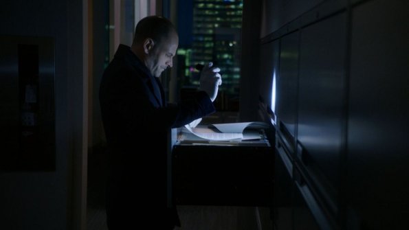 "Fidelity" -- Joan and Kitty try to prove that a string of murders, stemming from an old case Sherlock and Kitty solved in London, is connected to an international government conspiracy with the Defense Intelligence Agency at its center. Also, Sherlock and Kitty\'s relationship is strained after she shares life-changing news, on the conclusion of a two-part ELEMENTARY, Sunday, March 12 (10:00-11:00 PM, ET/PT) on the CBS Television Network. Pictured   Sherlock Holmes as Jonny Lee Miller  Photo: Best Possible Screen Grab/CBS ÃÂ©2017 CBS Broadcasting, Inc. All Rights Reserved