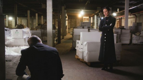 "Moving Targets" -- When a reality show contestant is murdered, Holmes and Watson zero in on another competitor as a suspect, a former war criminal who may be the most skilled killer they\'ve ever pursued. Also, for the first time since he attacked Sherlock, Shinwell reaches out to Joan to ask for a favor, on ELEMENTARY, Sunday, May 7 (10:00-11:00 PM, ET/PT) on the CBS Television Network. Series star Lucy Liu directed the episode.  Pictured Jonny Lee Miller as Sherlock Holmes and Lucy Liu as Joan Watson  Photo: Best Possible Screen Grab/CBS ÃÂ©2017 CBS Broadcasting, Inc. All Rights Reserved