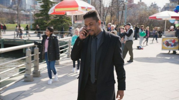 "Moving Targets" -- When a reality show contestant is murdered, Holmes and Watson zero in on another competitor as a suspect, a former war criminal who may be the most skilled killer they\'ve ever pursued. Also, for the first time since he attacked Sherlock, Shinwell reaches out to Joan to ask for a favor, on ELEMENTARY, Sunday, May 7 (10:00-11:00 PM, ET/PT) on the CBS Television Network. Series star Lucy Liu directed the episode.  Pictured A Jon Michael Hill as Detective Marcus Bell Photo: Best Possible Screen Grab/CBS ÃÂ©2017 CBS Broadcasting, Inc. All Rights Reserved