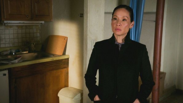 "Moving Targets" -- When a reality show contestant is murdered, Holmes and Watson zero in on another competitor as a suspect, a former war criminal who may be the most skilled killer they\'ve ever pursued. Also, for the first time since he attacked Sherlock, Shinwell reaches out to Joan to ask for a favor, on ELEMENTARY, Sunday, May 7 (10:00-11:00 PM, ET/PT) on the CBS Television Network. Series star Lucy Liu directed the episode.  Pictured Lucy Liu as Joan Watson  Photo: Best Possible Screen Grab/CBS ÃÂ©2017 CBS Broadcasting, Inc. All Rights Reserved