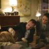 "Sober Companions" -- Holmes and Watson find themselves on the hunt for a serial killer after a murder rocks their inner circle. Also, Holmes\' neurological recovery regresses and his sobriety wavers as his commitment to catching the killer grows into an obsession, on ELEMENTARY, Monday, June 11, 2018 (10:00-11:00, ET/PT), on the CBS Television Network.  Pictured (L-R) Jonny Lee Miller as Sherlock Holmes and Lucy Liu as Joan Watson   Best Possible Screen Grab /CBS ÃÂ©2018 CBS Broadcasting, Inc. All Rights Reserved