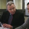 "Sober Companions" -- Holmes and Watson find themselves on the hunt for a serial killer after a murder rocks their inner circle. Also, Holmes\' neurological recovery regresses and his sobriety wavers as his commitment to catching the killer grows into an obsession, on ELEMENTARY, Monday, June 11, 2018 (10:00-11:00, ET/PT), on the CBS Television Network.  Pictured (L-R) Aidan Quinn as Captain Tommy Gregson and Liza J. Bennett as Liza J. Bennett  Best Possible Screen Grab /CBS ÃÂ©2018 CBS Broadcasting, Inc. All Rights Reserved