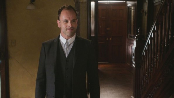 "Sand Trap" -- Holmes and Watson\'s search for the killer of a woman found encased in cement takes them inside the clean technology industry. Also, Watson takes a giant leap forward regarding her interest in adoption, on ELEMENTARY, Monday, June 18 (10:00-11:00, ET/PT), on the CBS Television Network. Pictured Jonny Lee Miller as Sherlock Holmes  Photo: Best Possible Screen Grab/CBS ÃÂ©2018 CBS Broadcasting, Inc. All Rights Reserved