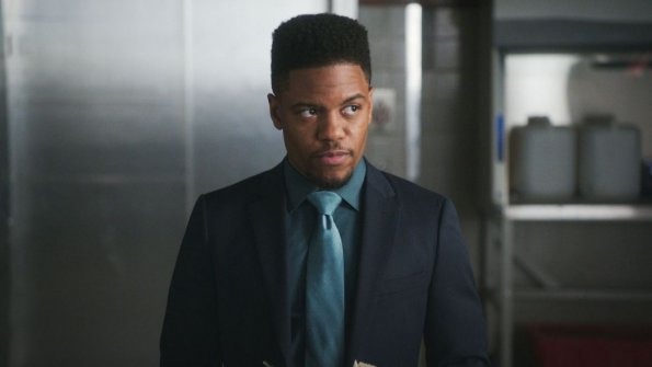 "Sand Trap" -- Holmes and Watson\'s search for the killer of a woman found encased in cement takes them inside the clean technology industry. Also, Watson takes a giant leap forward regarding her interest in adoption, on ELEMENTARY, Monday, June 18 (10:00-11:00, ET/PT), on the CBS Television Network. Pictured Jon Michael Hill as Detective Marcus Bell Photo: Best Possible Screen Grab/CBS ÃÂ©2018 CBS Broadcasting, Inc. All Rights Reserved