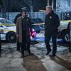 "Meet Your Maker" -- Detective Bell considers leaving the NYPD when he is recommended for a once-in-a-lifetime career opportunity. Also, Holmes and Watson are hired by a private client to investigate the disappearance of a young woman who led a double life online as a financial dominatrix, on ELEMENTARY, Monday, July 16 (10:00-11:00 PM, ET/PT) on the CBS Television Network. Pictured (L-R): Jon Michael Hill as Detective Marcus Bell and Aidan Quinn as Captain Tommy Gregson. Photo: JEFF NEIRA/CBS ÃÂ©2017 CBS Broadcasting, Inc. All Rights Reserved
