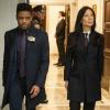 "Breathe" -- Holmes and Watson investigate the poisoning of a relocation expert and discover the man led a decades-long secret career as a contract killer before his death. Also, Watson\'s path to adopting a child suffers a setback as she prepares for a home visit from her agency case worker, on ELEMENTARY, Monday, July 30 (10:00-11:00, ET/PT), on the CBS Television Network.   Pictured (L-R) Jon Michael Hill as Detective Marcus Bell and Lucy Liu as Joan Watson  Photo: JEFF NEIRA/CBS ÃÂ©2017 CBS Broadcasting, Inc. All Rights Reserved