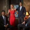 The seventh and final season of ELEMENTARY premieres Thursday, May 23 (10:00-11:00 PM, ET/PT). In season seven, Holmes\' and Watson\'s new careers as consultants for Scotland Yard are disrupted by news that a member of their inner circle has been gravely wounded in the United States. As Holmes\' stateside legal trouble -- the result of a confession to a murder he didn\'t commit -- threatens to keep them from returning to New York, their greatest foe to date, tech billionaire Odin Reichenbach waits on the horizon to test their limits. Pictured L to R: Jon Michael Hill, Lucy Liu, Jonny Lee Miller and Aidan Quinn. Photo: Patrick Eccelsine/CBS 2018ÃÂ©CBS Broadcasting Inc. All Rights Reserved